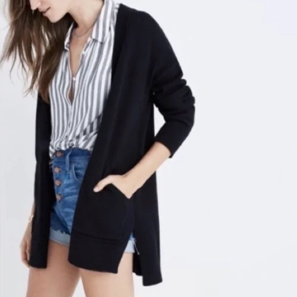 Madewell Black Ryder Cardigan - Picture 2 of 6